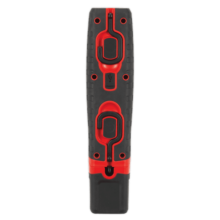Sealey Cordless 360Â¶Ãº 10 SMD + 3W LED Rechargeable Inspection Lamp Red Lithium-ion Model No-LED360R