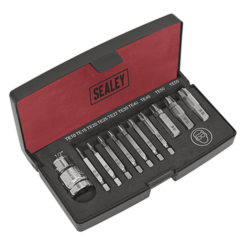 Sealey TRX-Star* Fitting Extractor Set 11pc Model No-AK756T