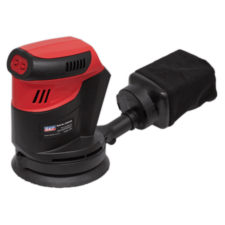 Sealey SV20 Series 125mm Cordless Orbital Palm Sander 20V - Body Only Model No-CP20VOS