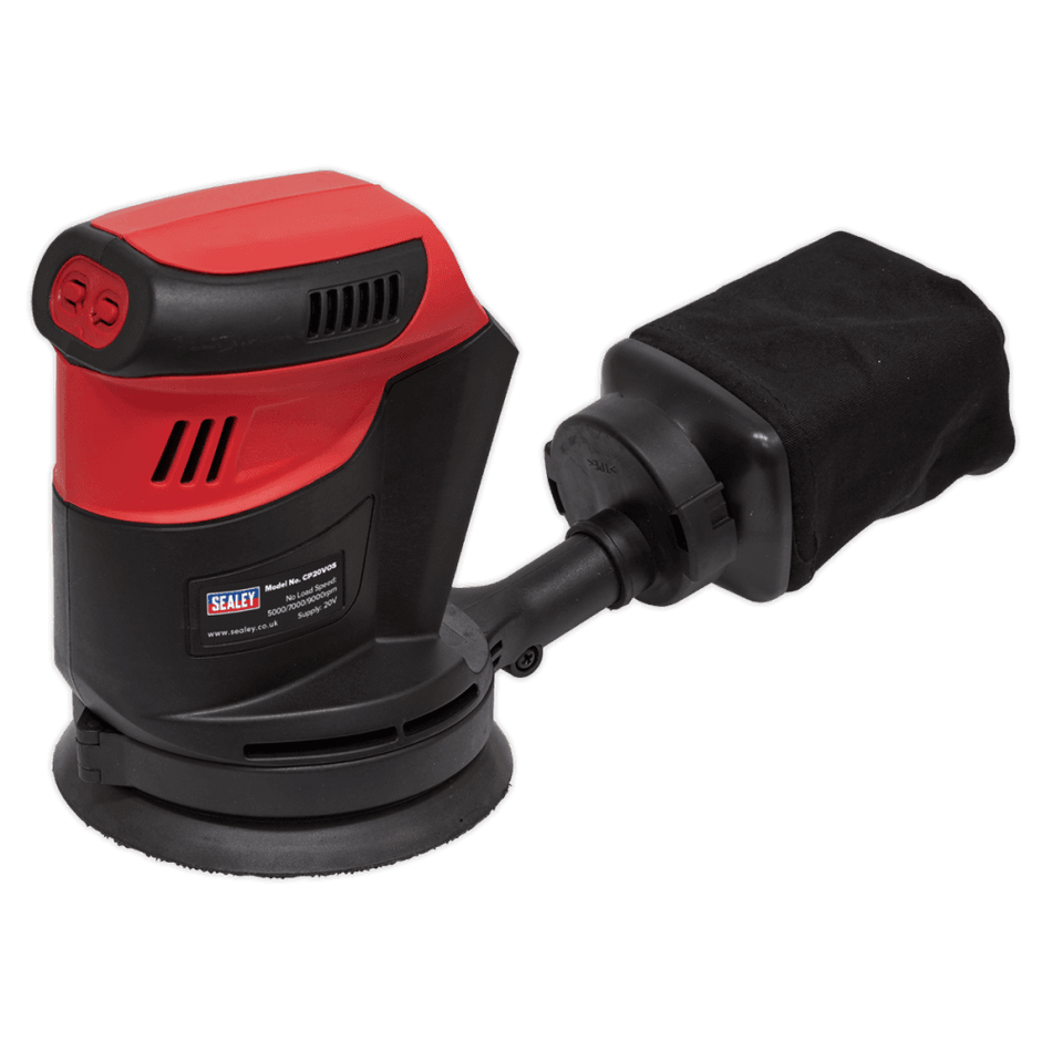 Sealey Orbital Palm Sander 20V 125mm - Body Only Model No-CP20VOS