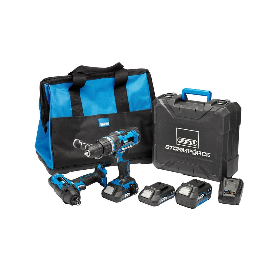 Storm Force 20V Cordless Impact Kit: Model No.*20VIMP
