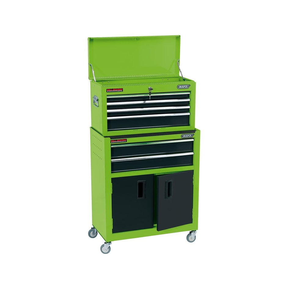 24" Combined Roller Cabinet and Tool Chest (6 Drawer): Model No.RCTC6/G