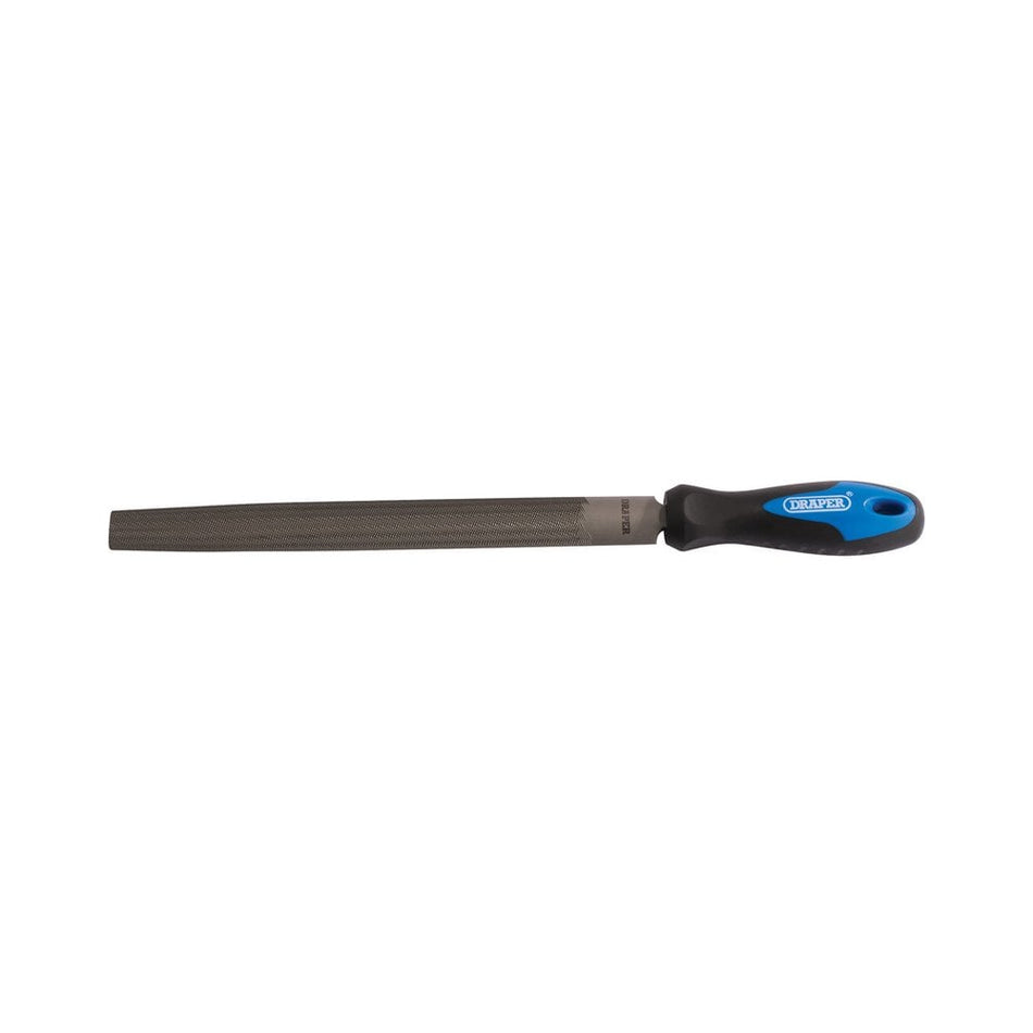 250mm Half Round File and Handle: Model No.8106B