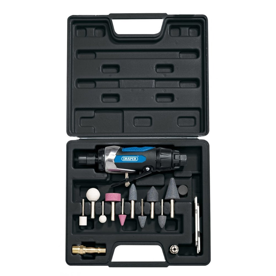 AIr Die Grinder Kit (15 Piece): Model No.DAT-AGK