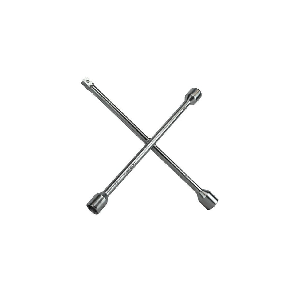 Faithfull 4-Way Wheel Brace Chrome Plated 14in
