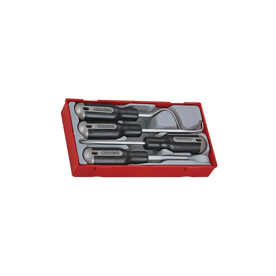 Teng TTSR04 Scraper Set, 4 Piece