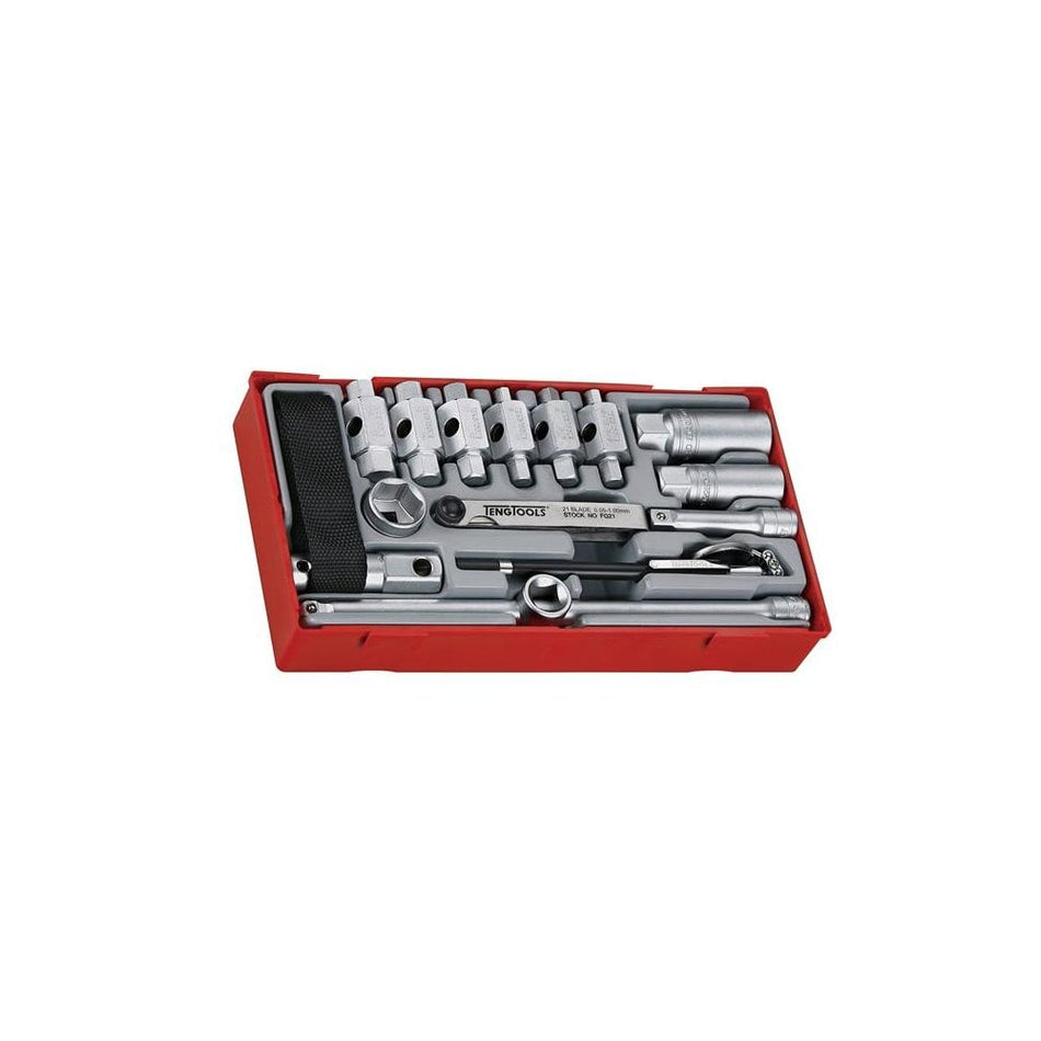 Teng TTOS16 Oil Service Kit, 16 Piece