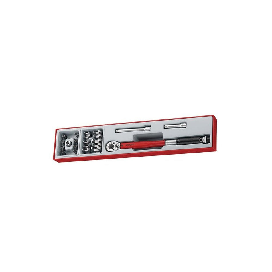Teng TTX3892 3/8in Drive Torque Wrench Set, 22 Piece