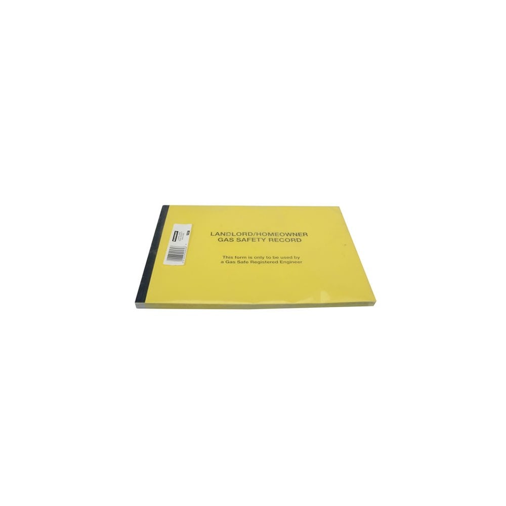 Monument 532P Gas Safe© Landlords Gas Safety Record Pad of 50