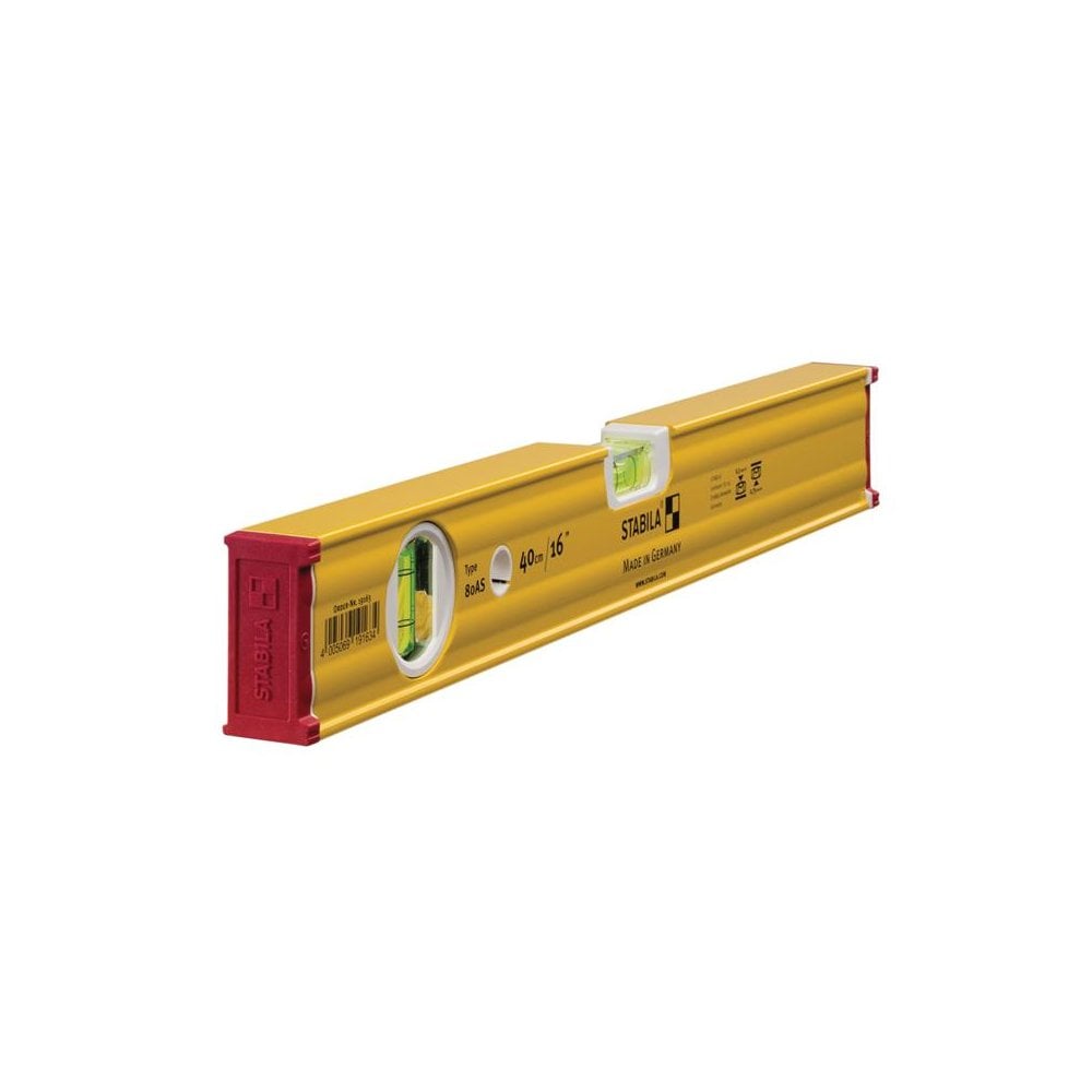 Stabila 80 AS Spirit Level 2 Vial 19163 40cm