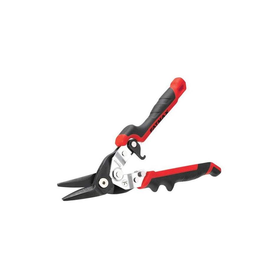 Stanley Tools FatMax© Red Ergo Aviation Snips Left Cut 250mm (10in)