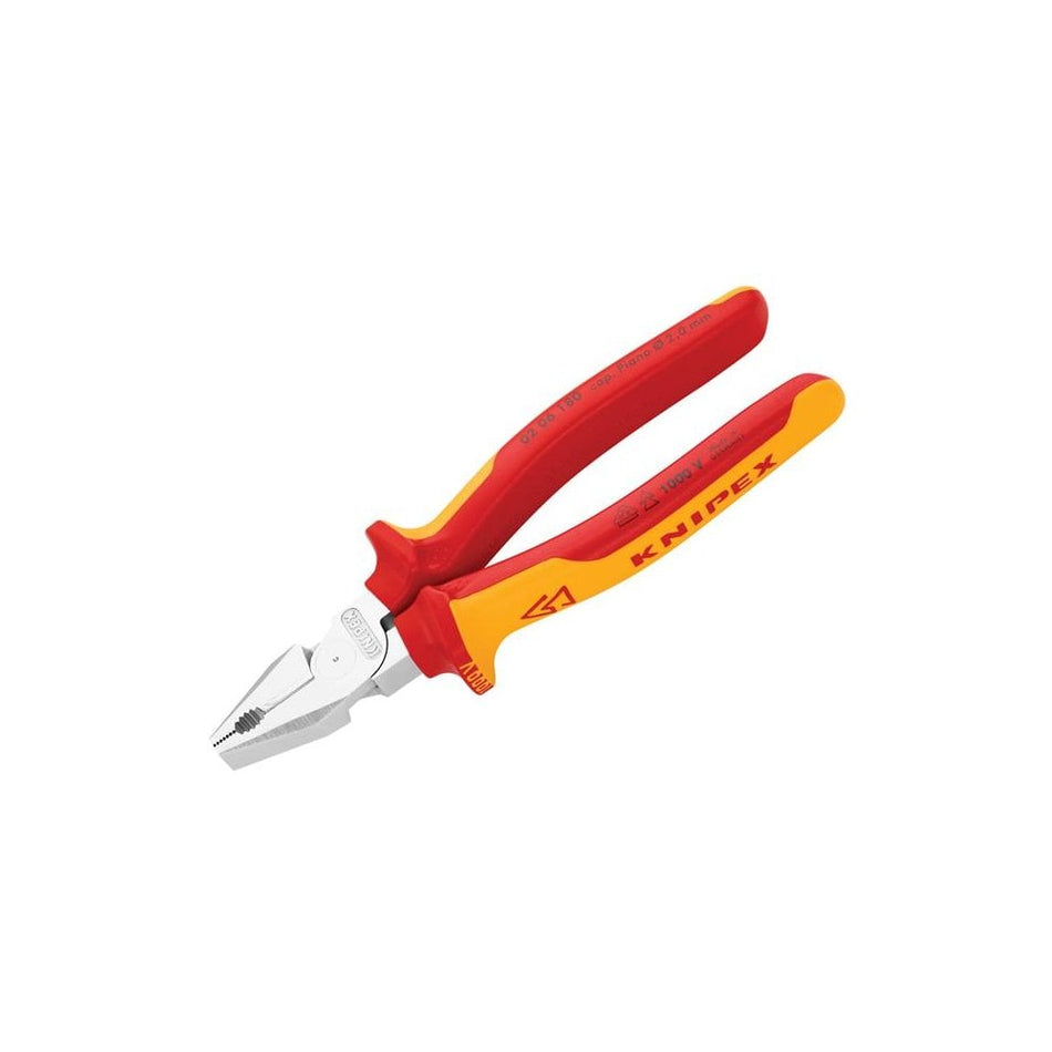 Knipex VDE High Leverage Combination Pliers 180mm