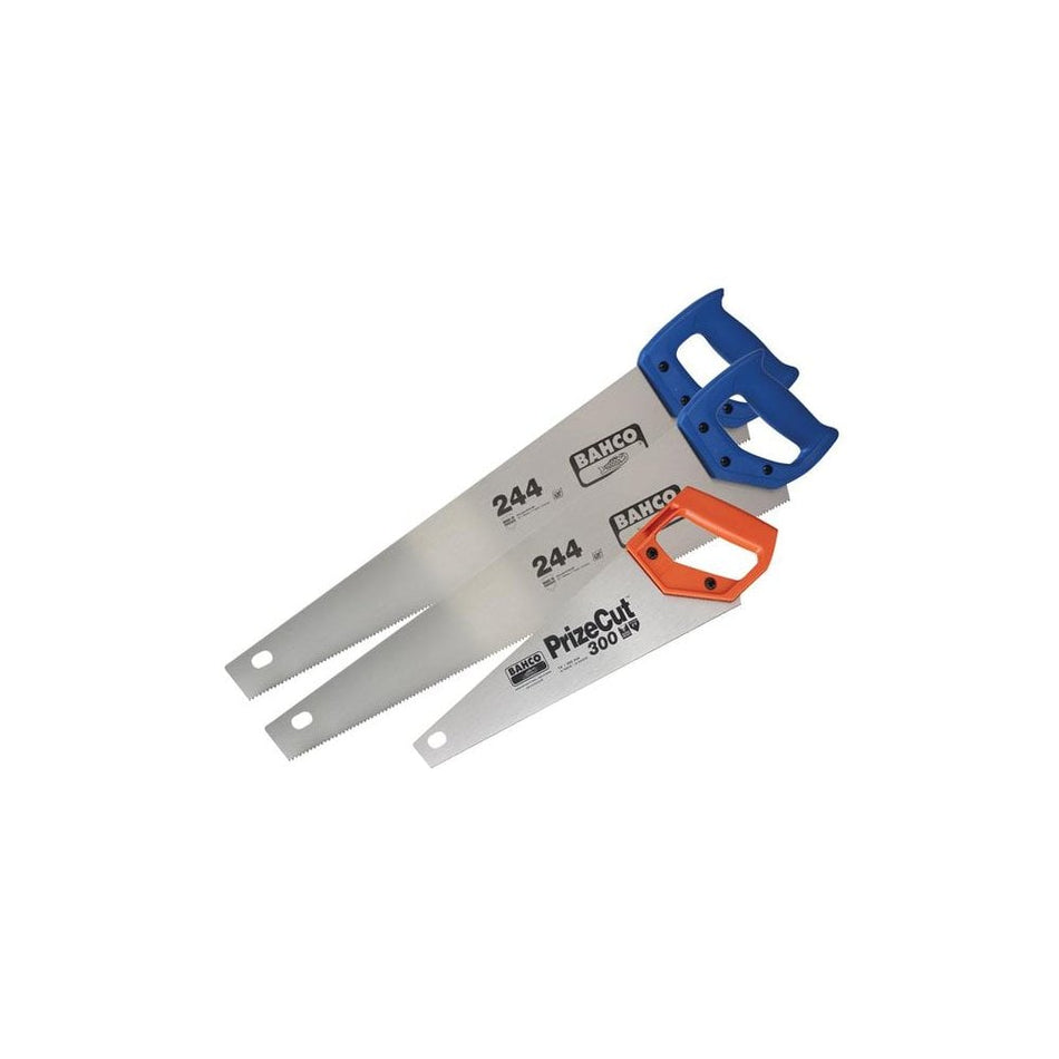 Bahco 2 x 244 22in Handsaws + 1 x Toolbox Handsaw 350mm (14in)