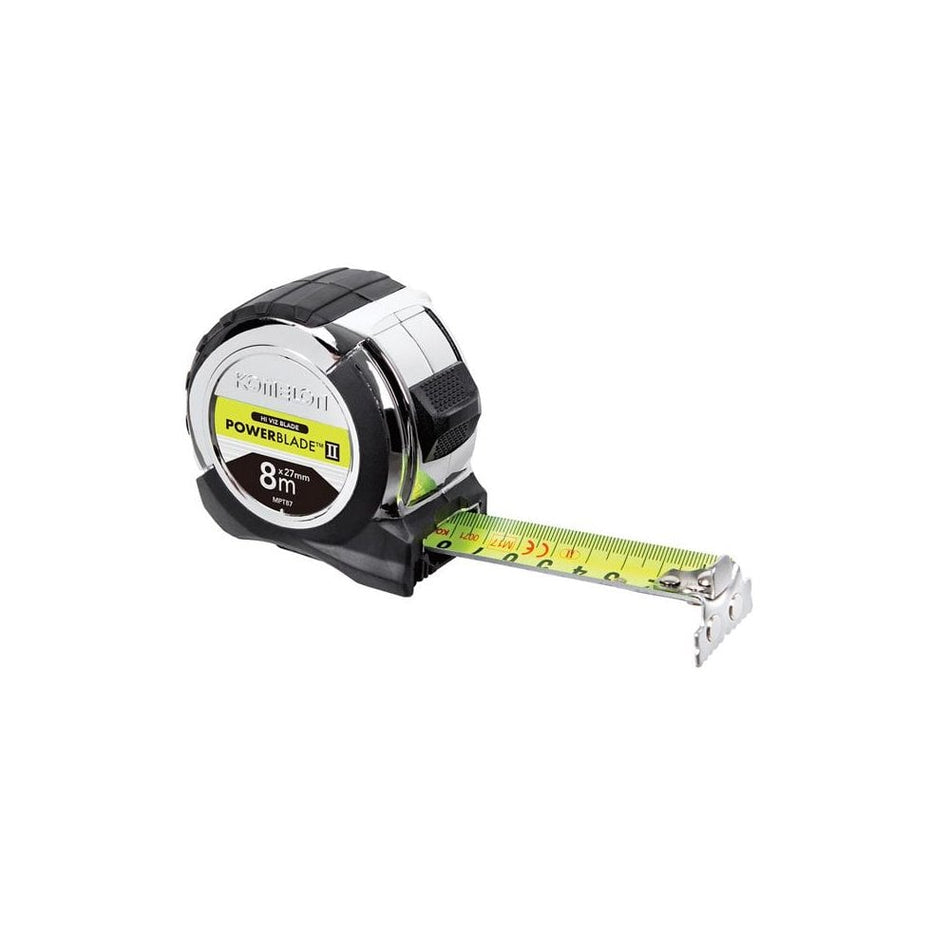 Komelon PowerBlade? II Pocket Tape 8m (Width 27mm) (Metric only)