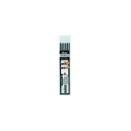 Markal TRADES-MARKER© DRY Graphite Refills (Pack 6)