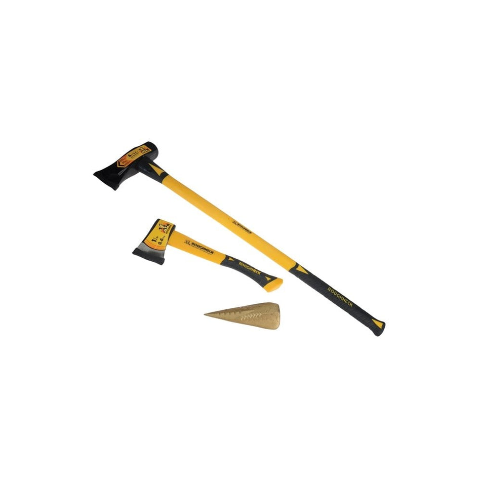 Roughneck Wood Cutting & Splitting Set (Mail Order Box), 3 Piece