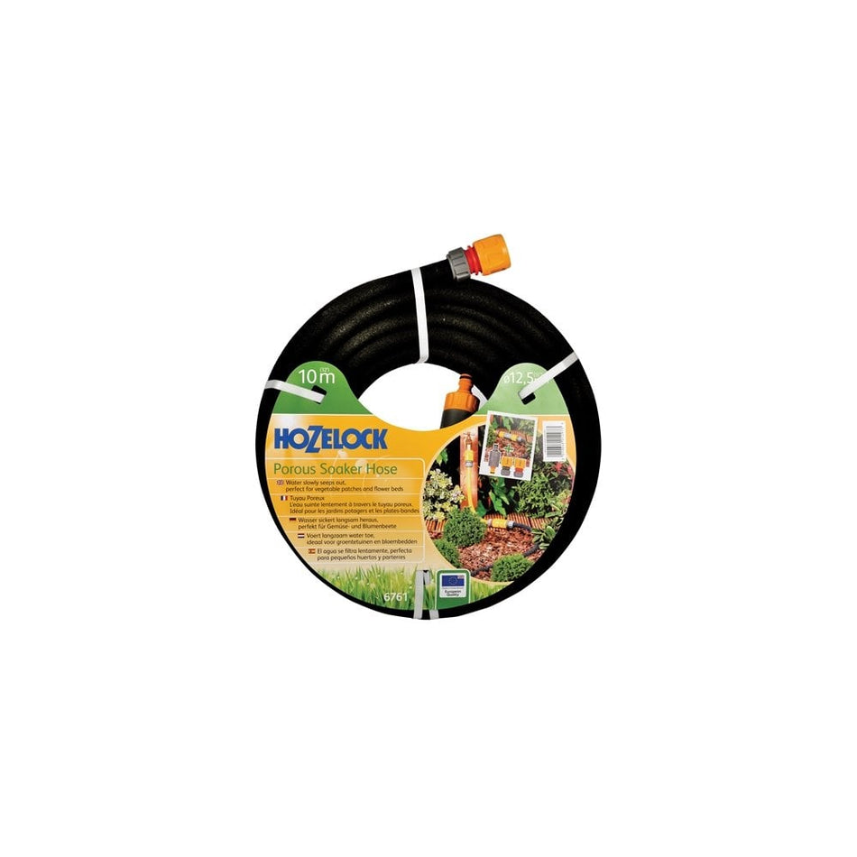 Hozelock Porous Soaker Hose 10m 12.5mm (1/2in) Diameter