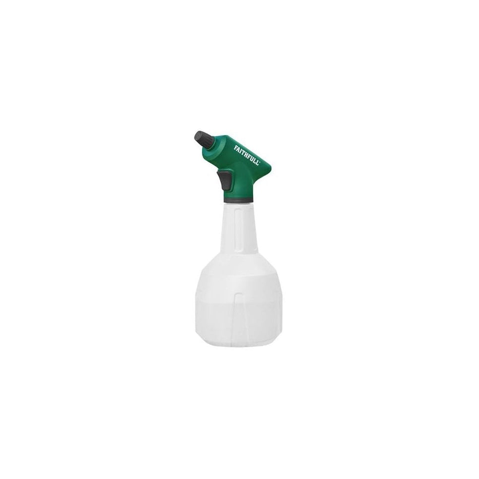 Faithfull Handheld Battery Powered Sprayer 1 Litre