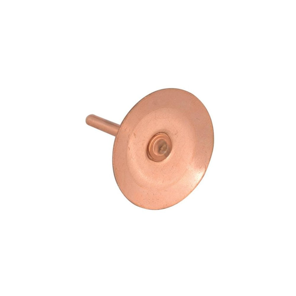 ForgeFix Copper Disc Rivets 20 x 20 x 1.5mm (Pack 100)