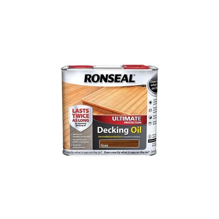 Ronseal Ultimate Decking Oil Teak 2.5 Litre