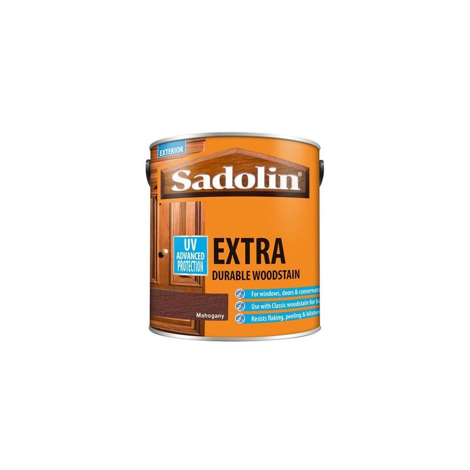 Sadolin Extra Durable Woodstain Mahogany 2.5 Litre