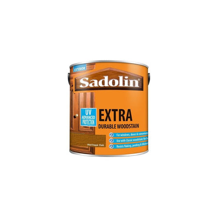 Sadolin Extra Durable Woodstain Heritage Oak 2.5 Litre
