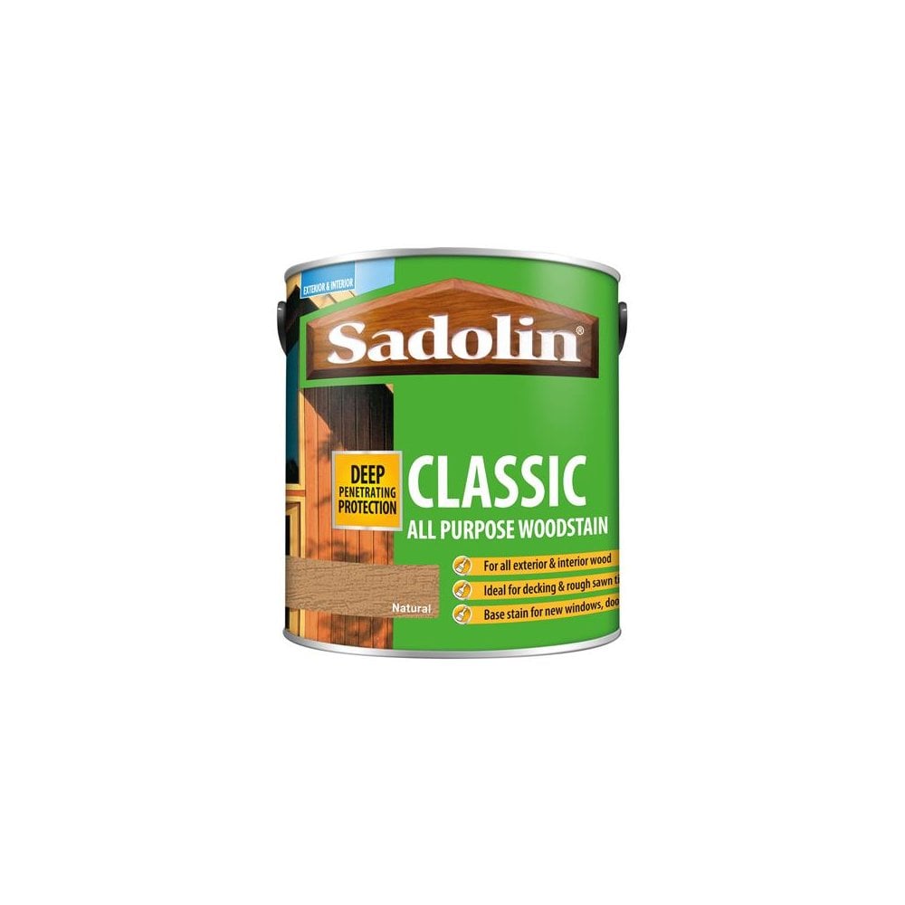 Sadolin Classic Wood Protection Natural 2.5 Litre