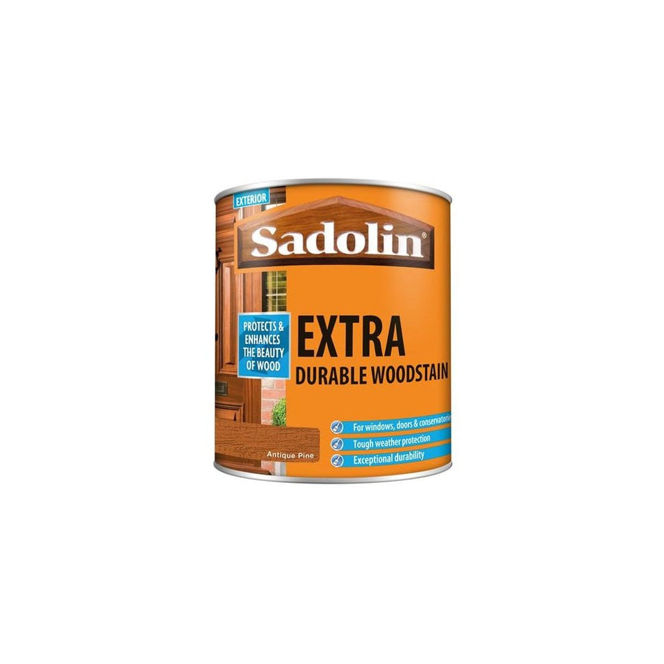 Sadolin Extra Durable Woodstain Antique Pine 1 Litre