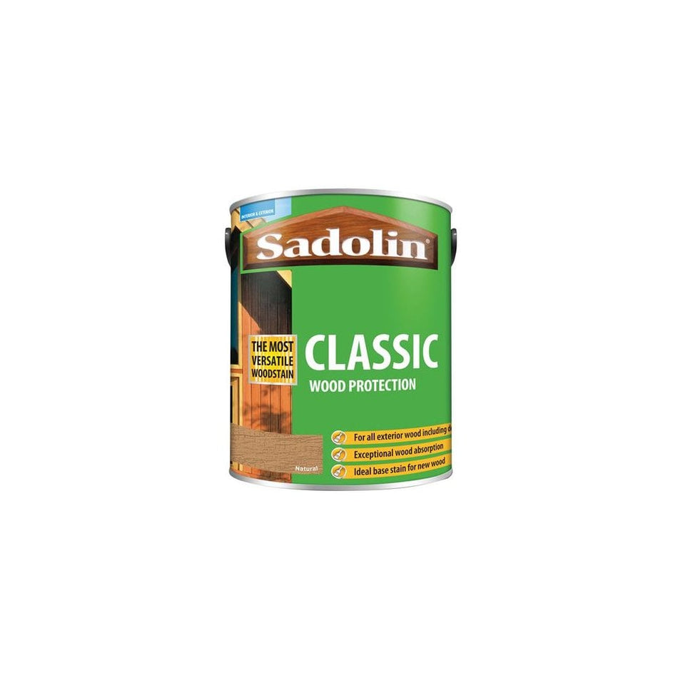 Sadolin Classic Wood Protection Natural 5 Litre