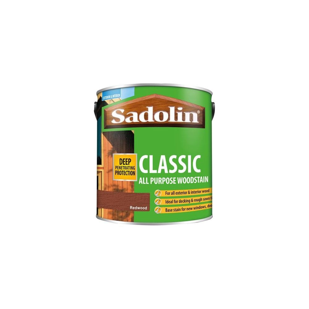 Sadolin Classic Wood Protection Redwood 2.5 Litre
