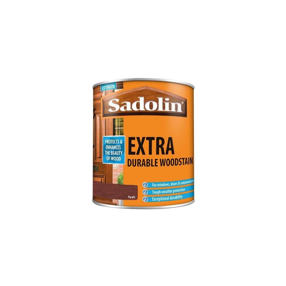 Sadolin Extra Durable Woodstain Teak 1 Litre