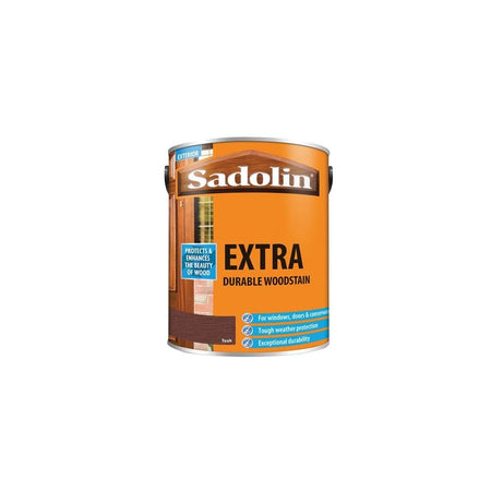 Sadolin Extra Durable Woodstain Teak 5 Litre