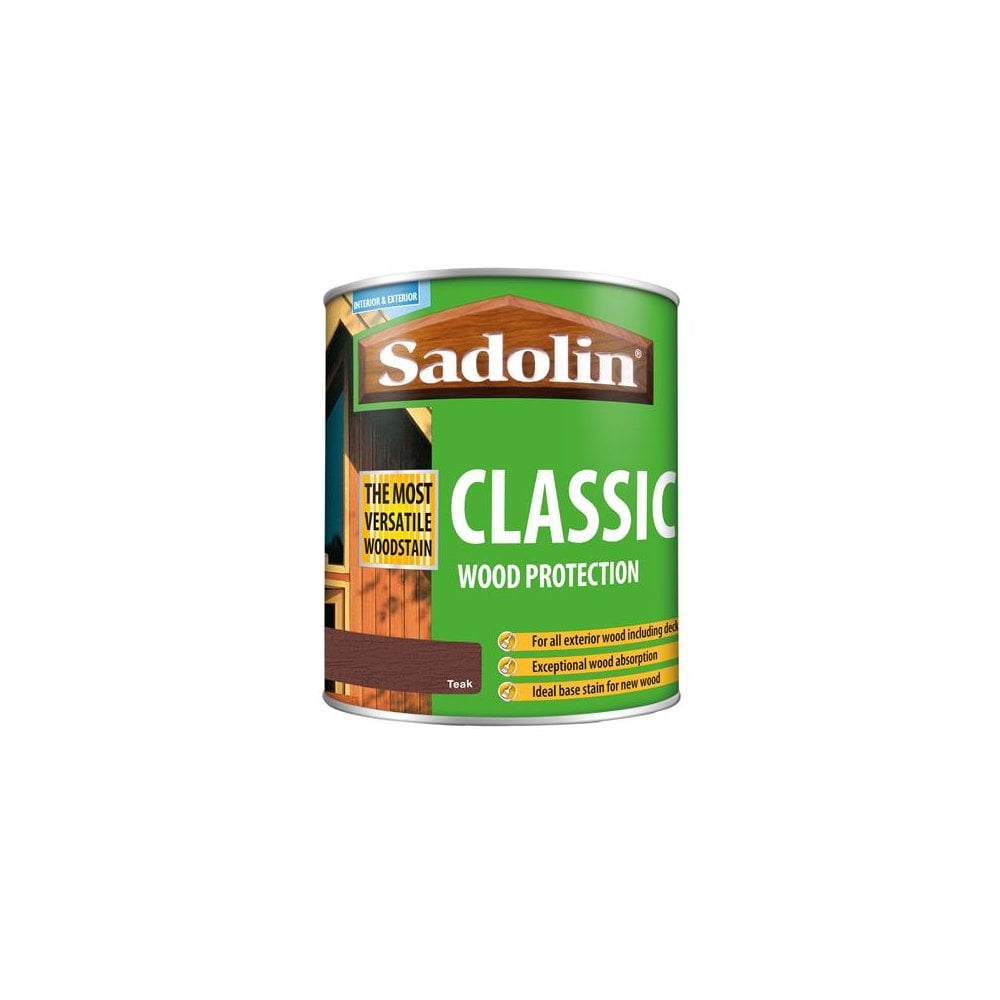 Sadolin Classic Wood Protection Teak 1 Litre