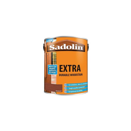 Sadolin Extra Durable Woodstain Redwood 5 Litre