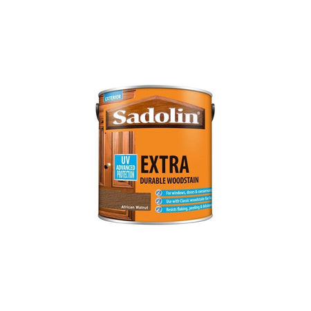 Sadolin Extra Durable Woodstain African Walnut 2.5 Litre