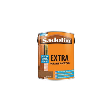 Sadolin Extra Durable Woodstain Burma Teak 5 Litre