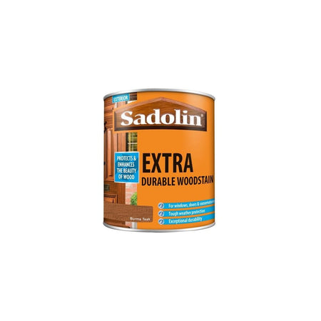 Sadolin Extra Durable Woodstain Burma Teak 1 Litre