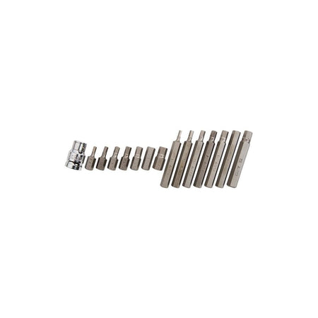 BlueSpot Tools Hex Bit Set, 15 Piece