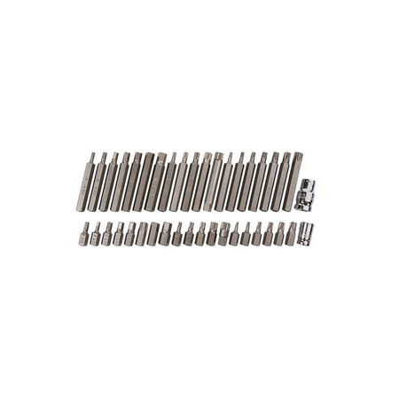 BlueSpot Tools Mixed Hex, Spline & TORX Bit Set, 40 Piece
