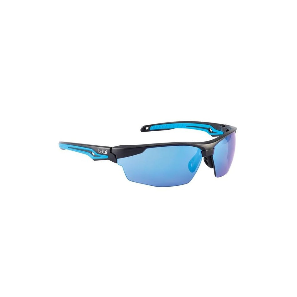 Bolle Safety Tryon Safety Glasses - Blue Flash