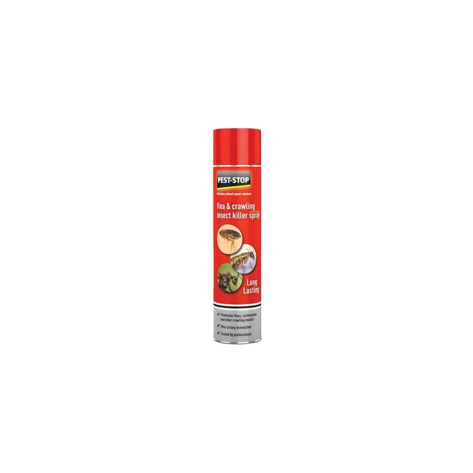 Pest-Stop Systems Flea & Crawling Insect Killer Spray 300ml