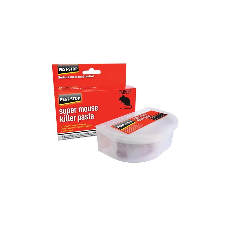Pest-Stop Systems Super Mouse Killer Pasta Pre-Baited Station