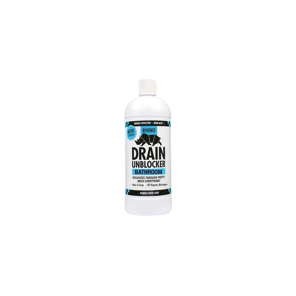 Kilrock Rhino Bathroom Heavy-Duty Drain Unblocker 1 Litre