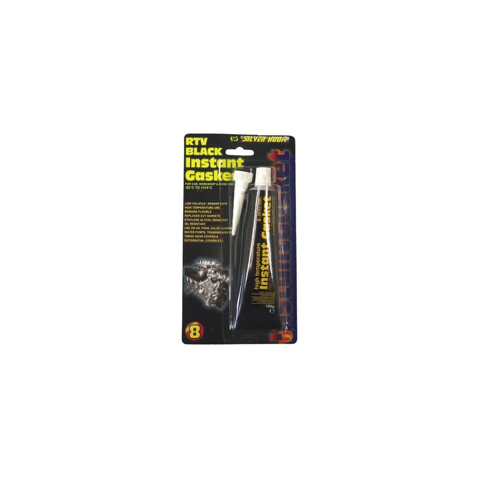 Silverhook RTV Black Instant Gasket 100g
