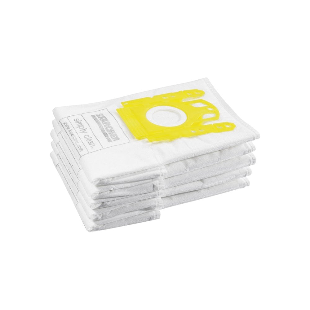 Karcher Pack 5 VC Fleece Vacuum Bags