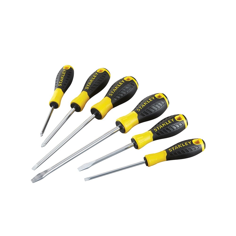 Stanley Tools 0-60-209 Essential Screwdriver Set, 6 Piece SL/PH