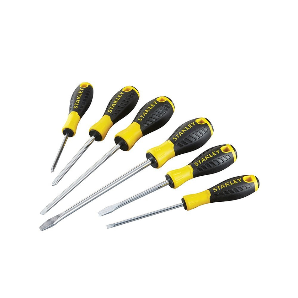 Stanley Tools 0-60-209 Essential Screwdriver Set, 6 Piece SL/PH