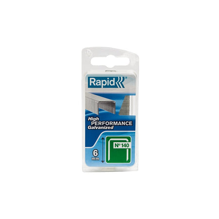 Rapid 140/6NB 6mm Galvanised Staples Narrow Box 970
