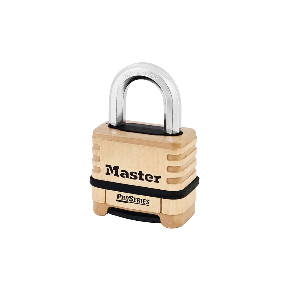 Master Lock ProSeries Brass 4 Digit Padlock 57mm