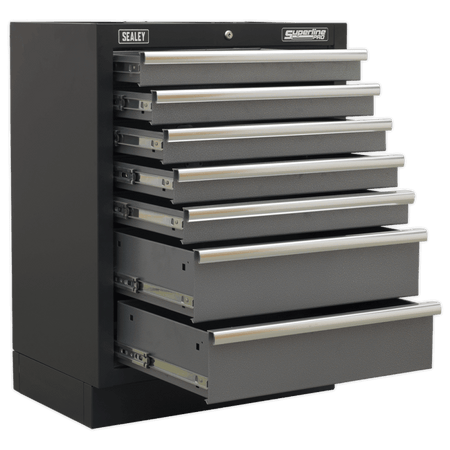 Sealey Modular 7 Drawer Cabinet 680mm Model No-APMS62
